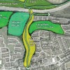 Zonal designations in the Masterplan for hillside lands south of N.40 in the vicinity of Vernon Mount House and the Vernon Mount Valley